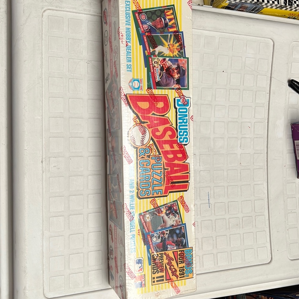 1991 Donruss baseball puzzle and cards factory set sealed